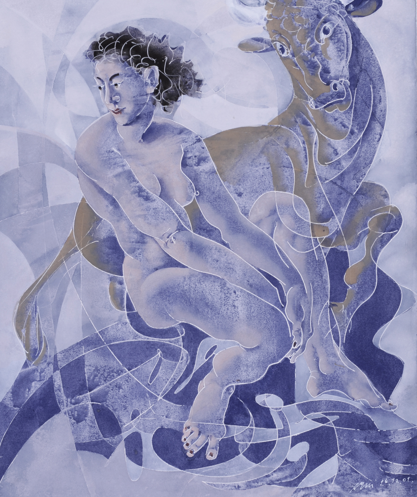 Hans Erni, Europa und der Stier (Europe and the Bull)