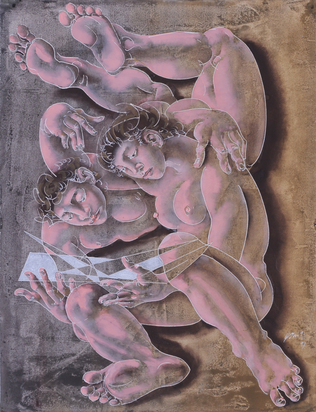 Lesendes Paar (Reading Couple)