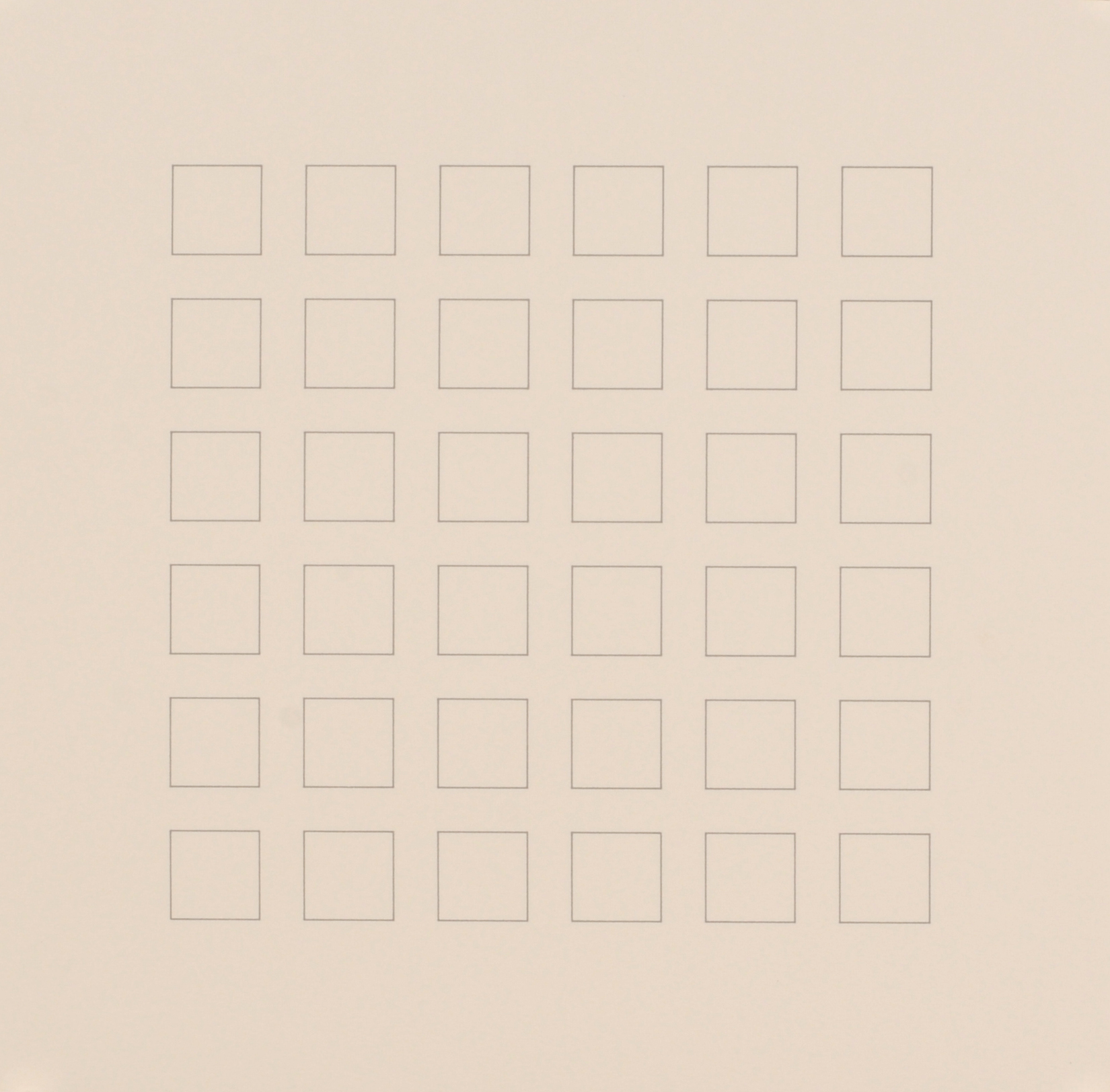Vera Molnar, Folder. 36 Carrés, 8928 Quadrilatères: Géométries du plaisir