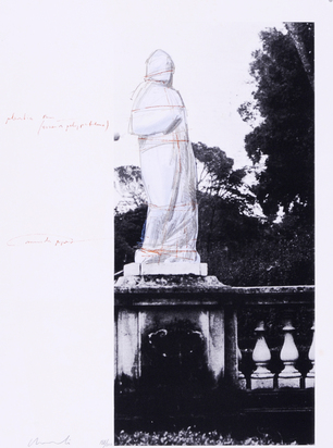 Wrapped Venus (Project for Villa Borghese, Rome)