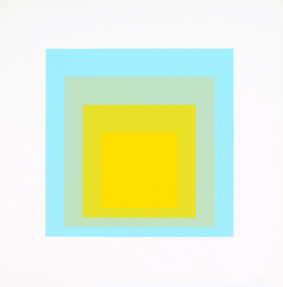5 Blätter aus "Homage to the Square"