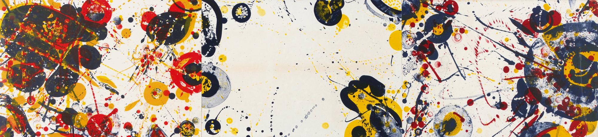 Sam Francis, Triptychon. An other Set - Y, aus "Pasadena Box"