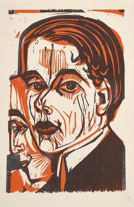 Männerkopf (Head of a Man - Selfportrait)