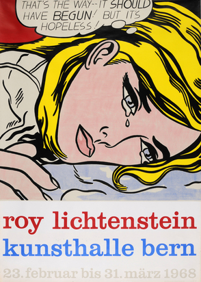 Poster. Kunsthalle Bern, 23. Februar - 31. März 1968