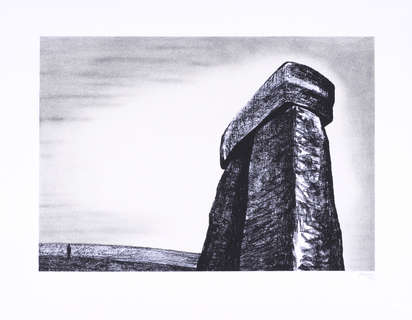 3 Blätter: Stonehenge III; VII; VIII