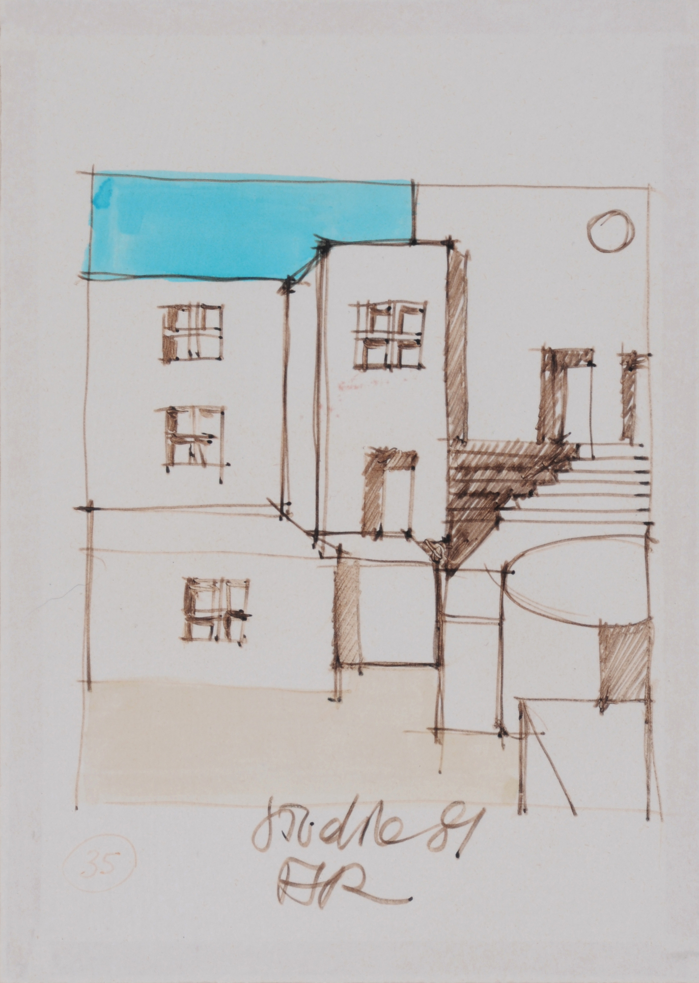Aldo Rossi, Senza titolo (Untitled)