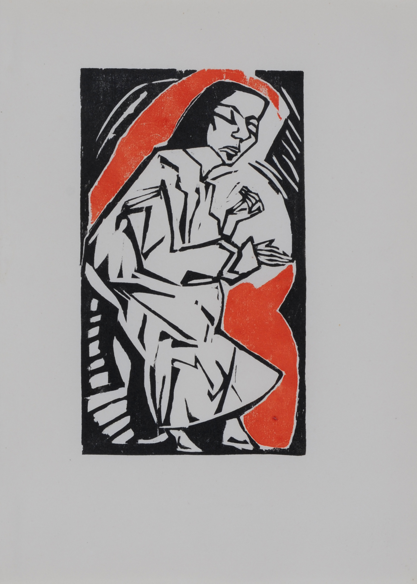 Erich Heckel, Reclining Figure (Liegendes Mädchen/Schlafende/Frau)
