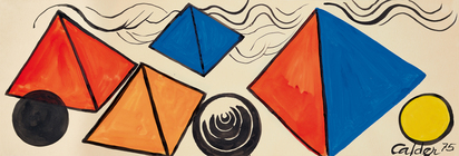Untitled (Pyramides and Discs)