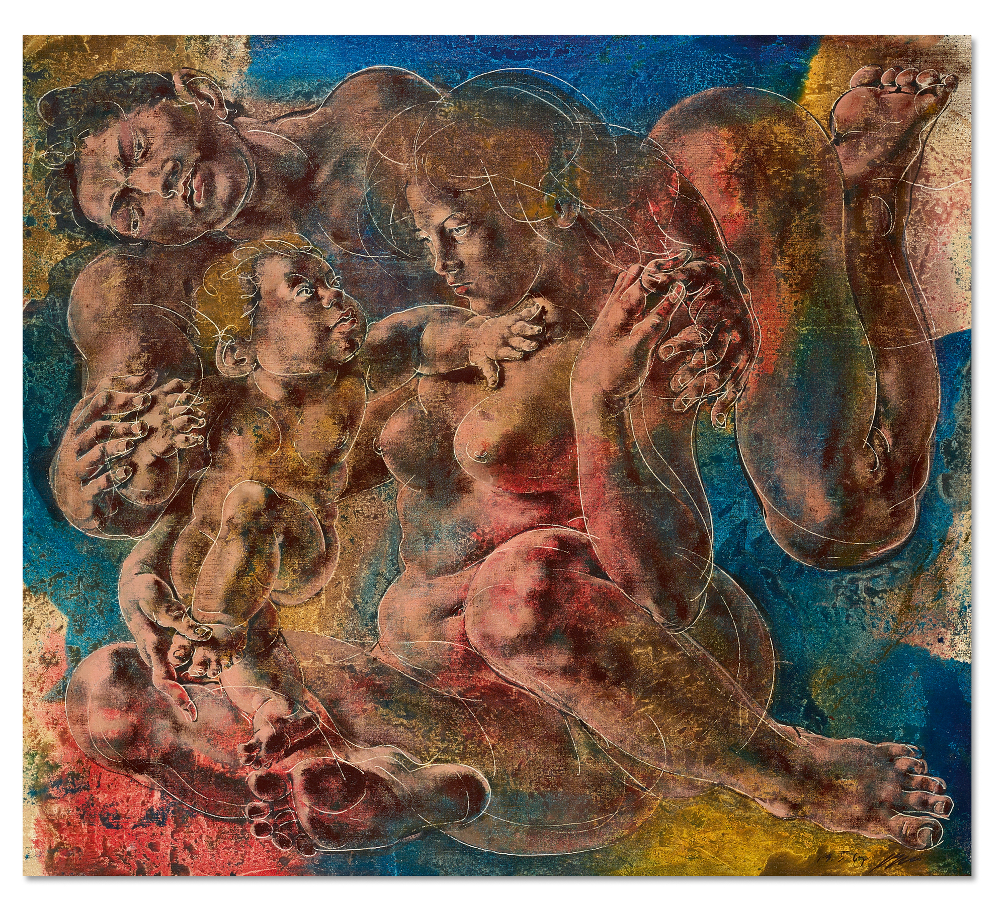 Hans Erni, La Famille
