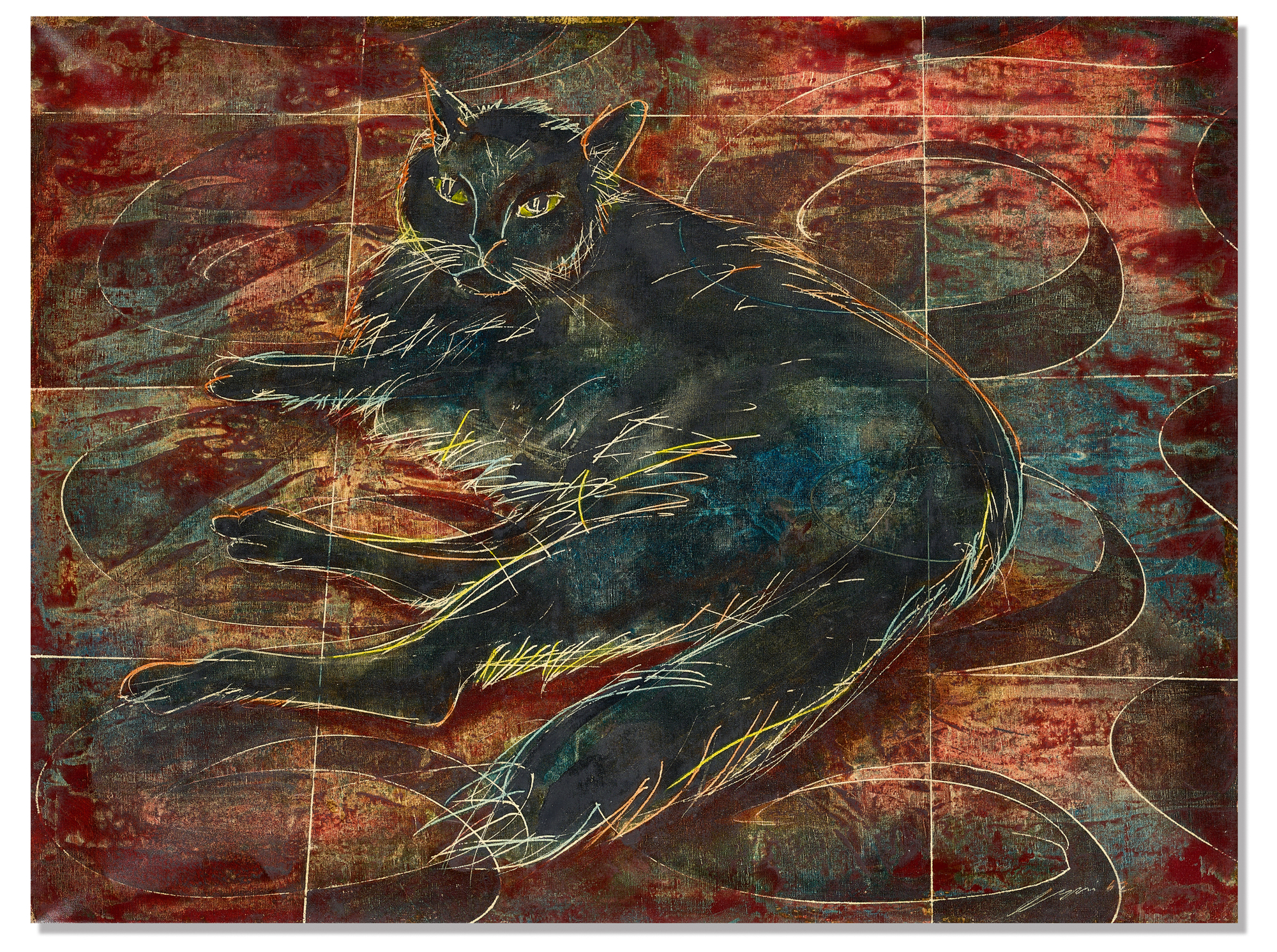 Hans Erni, Katze