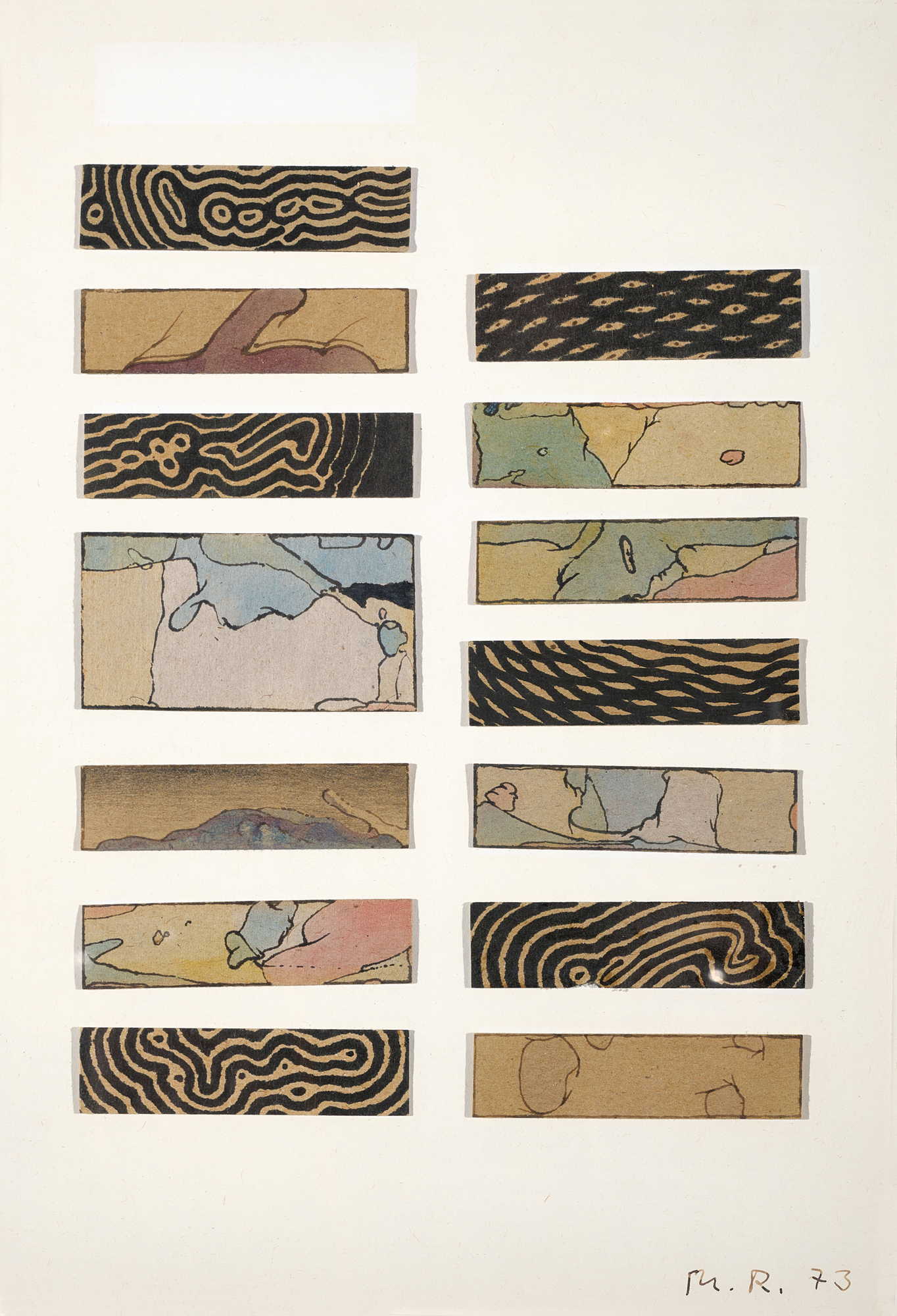 Markus Raetz, 14 Drawings: Untitled