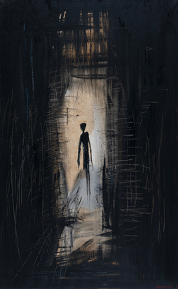 Man Standing at the Door