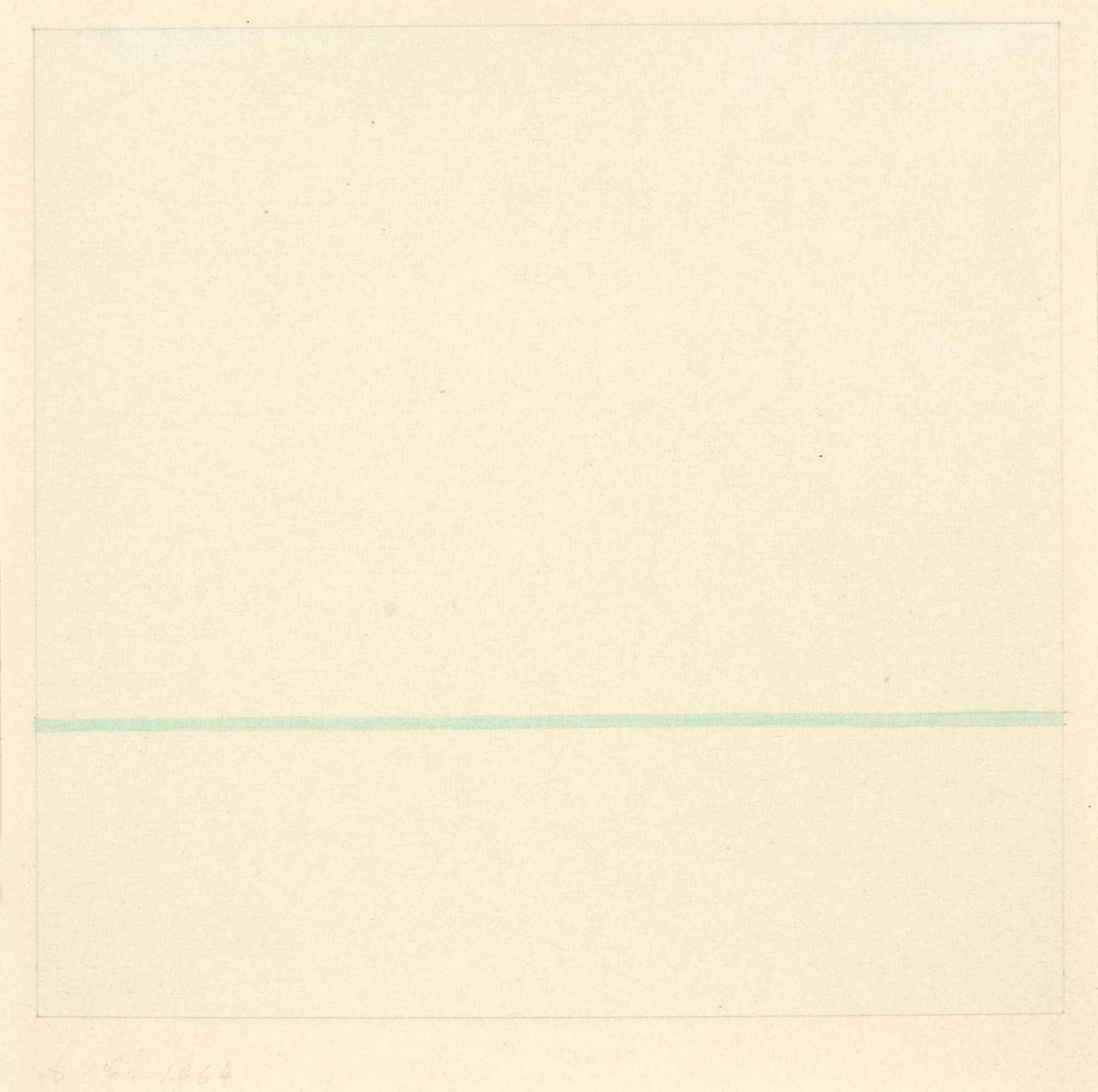 Antonio Calderara, Tensione horizontale
