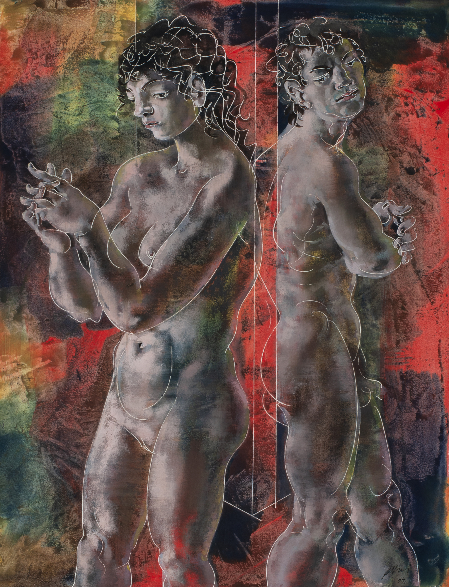 Hans Erni, Pyramus und Thisbe