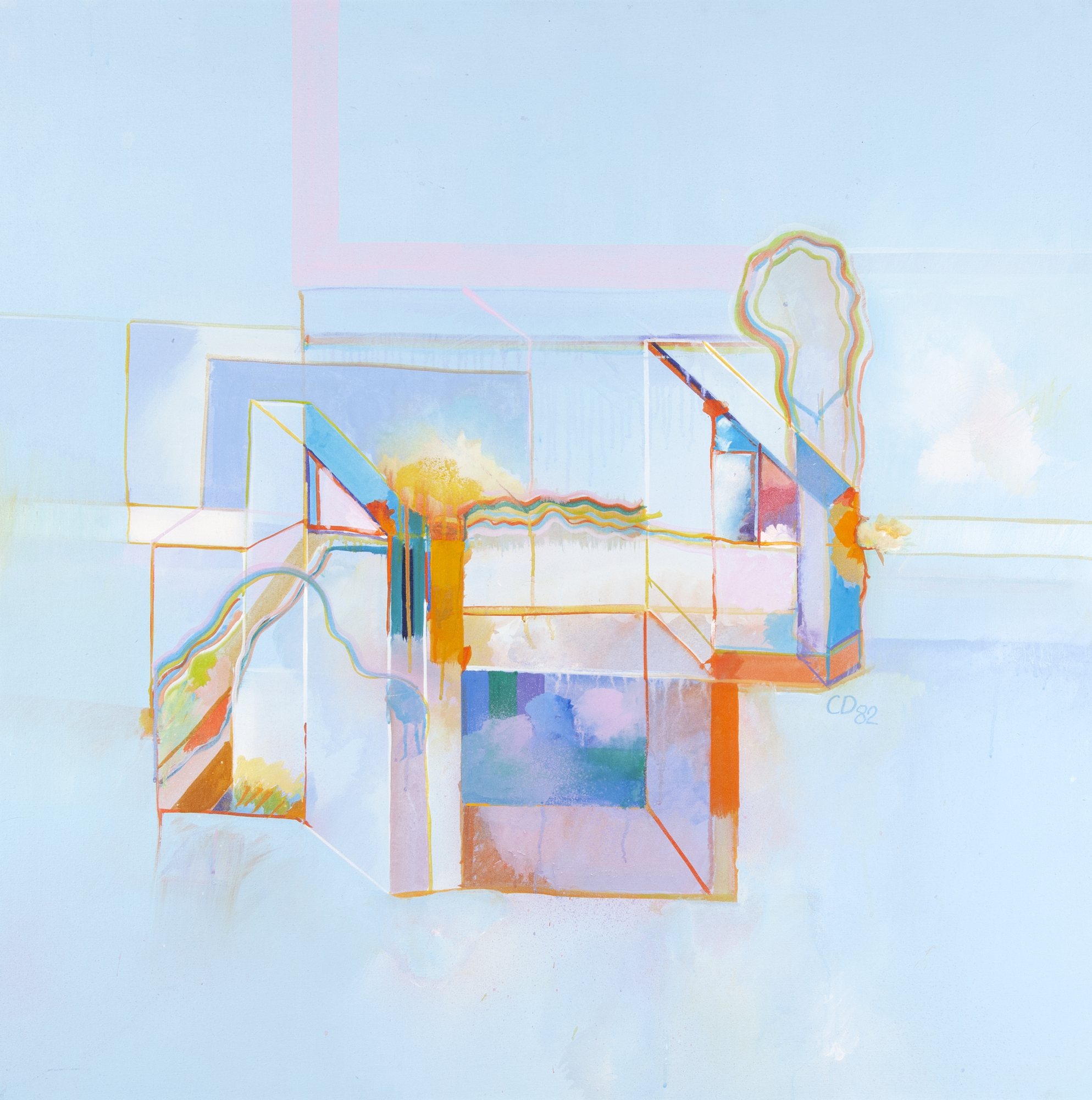 Carlos Duss, Hommage an die Transparenz III (Siedlung)