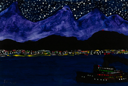 Hafen bei Nacht (Harbour at Night)