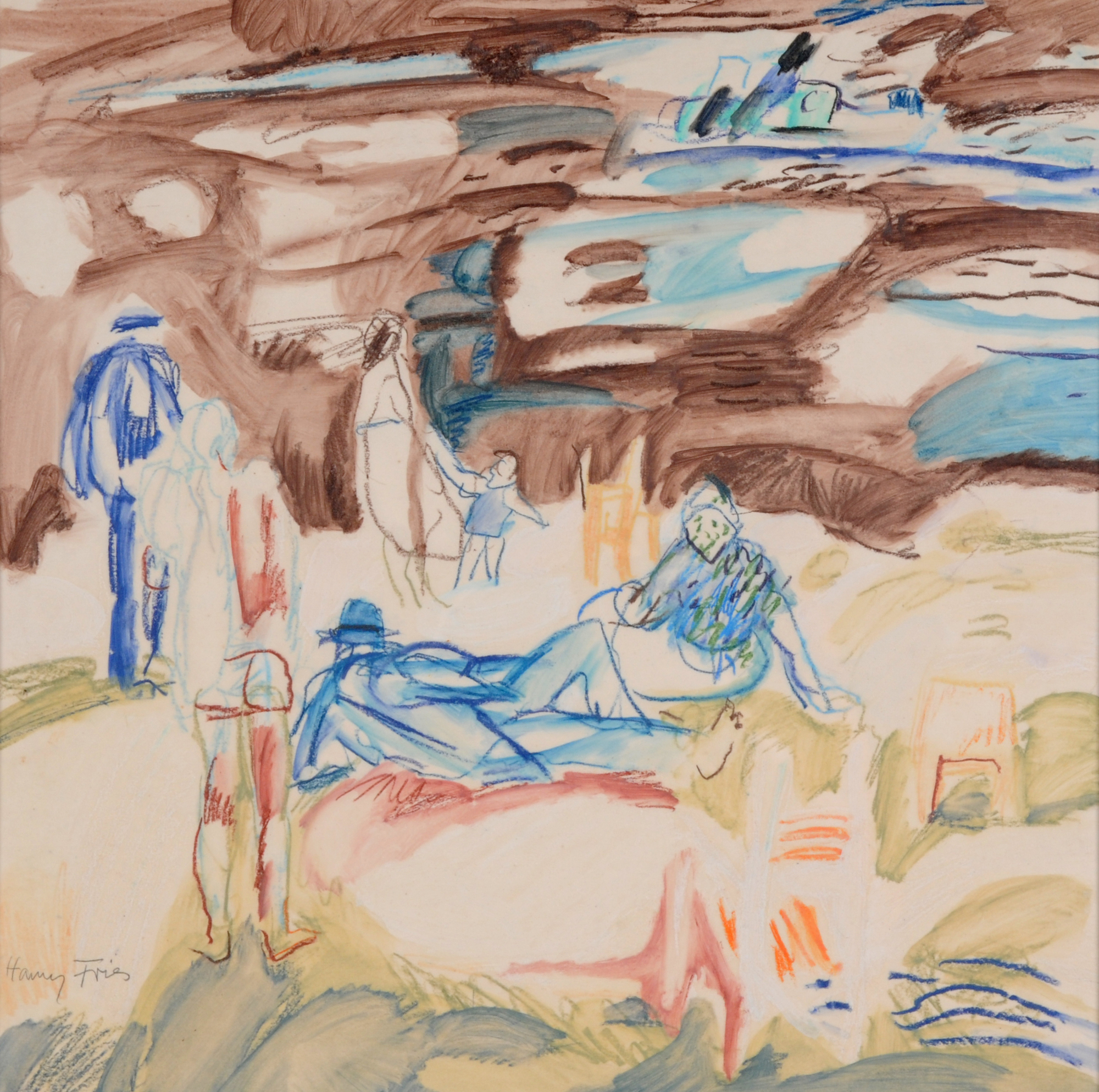 Hanny Fries, Picknickszene (Picknick Scene)