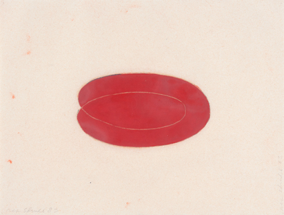 Untitled (Red Oval)