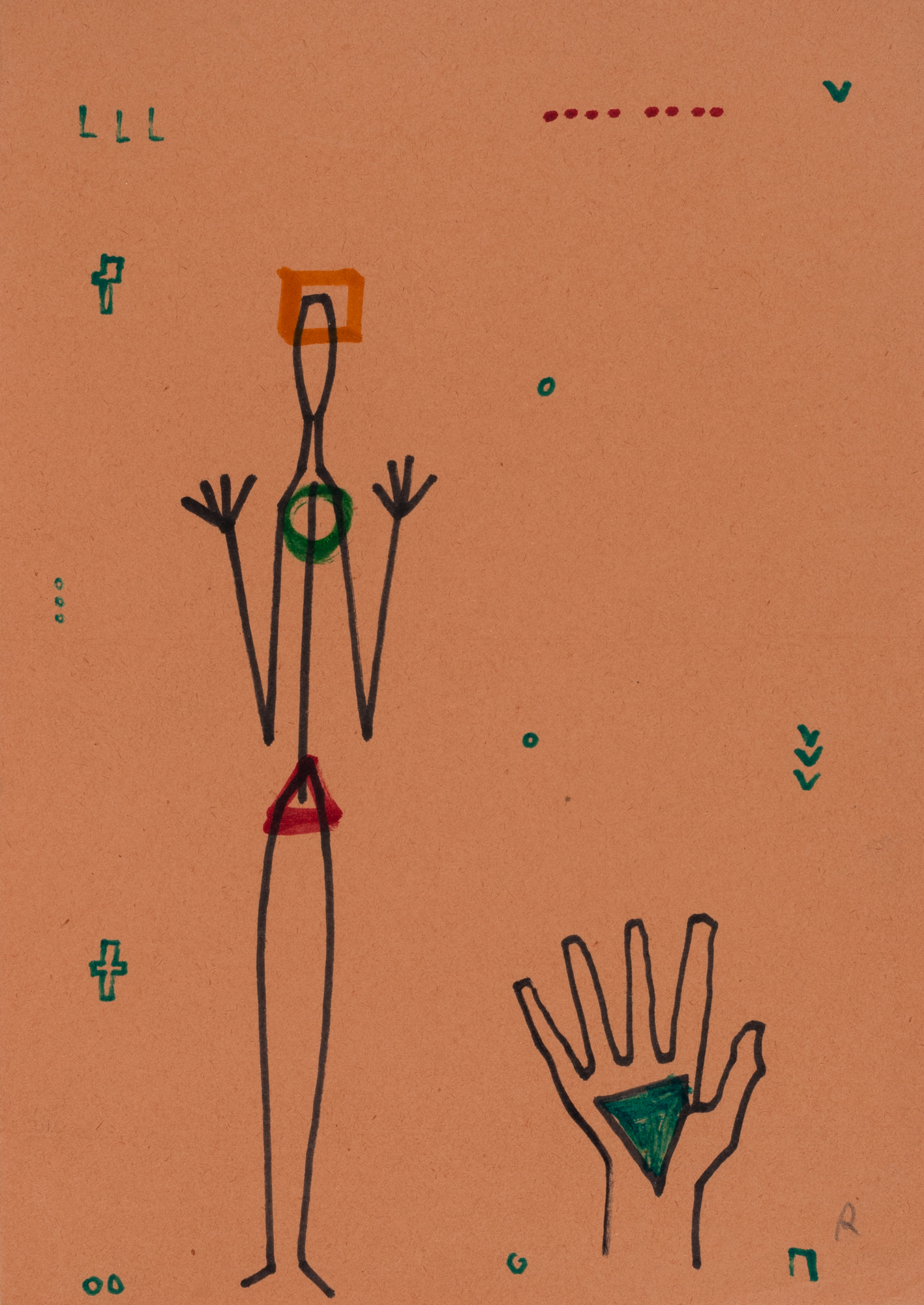 A.R. Penck, Ohne Titel