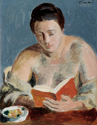 Femme lisant ou lecture