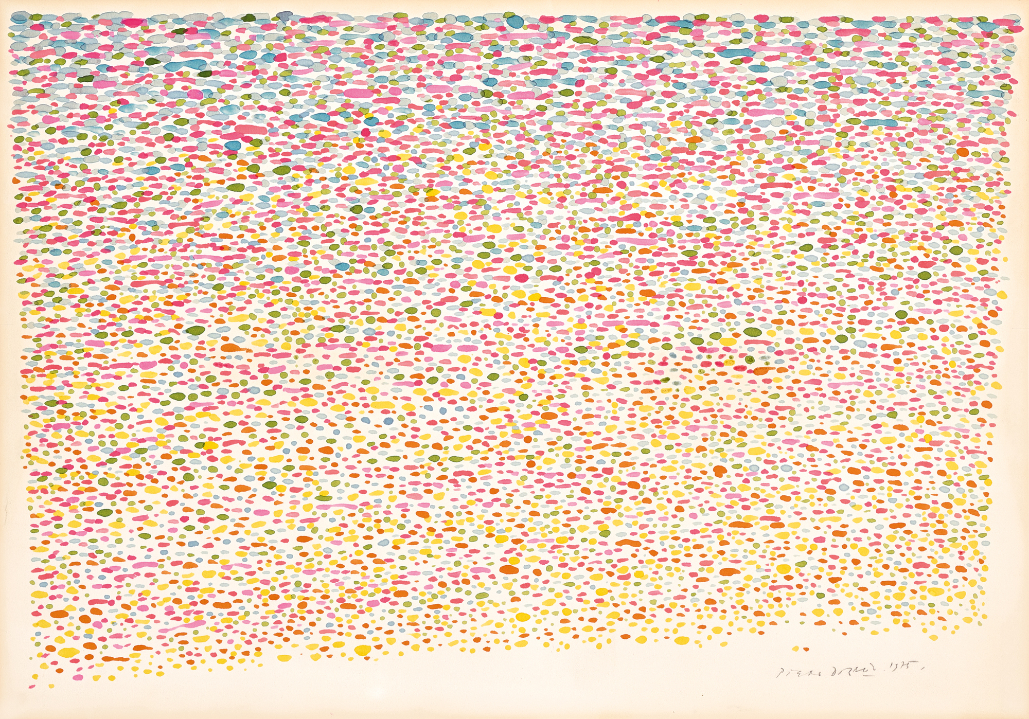 Piero Dorazio, Senza titolo (Untitled)