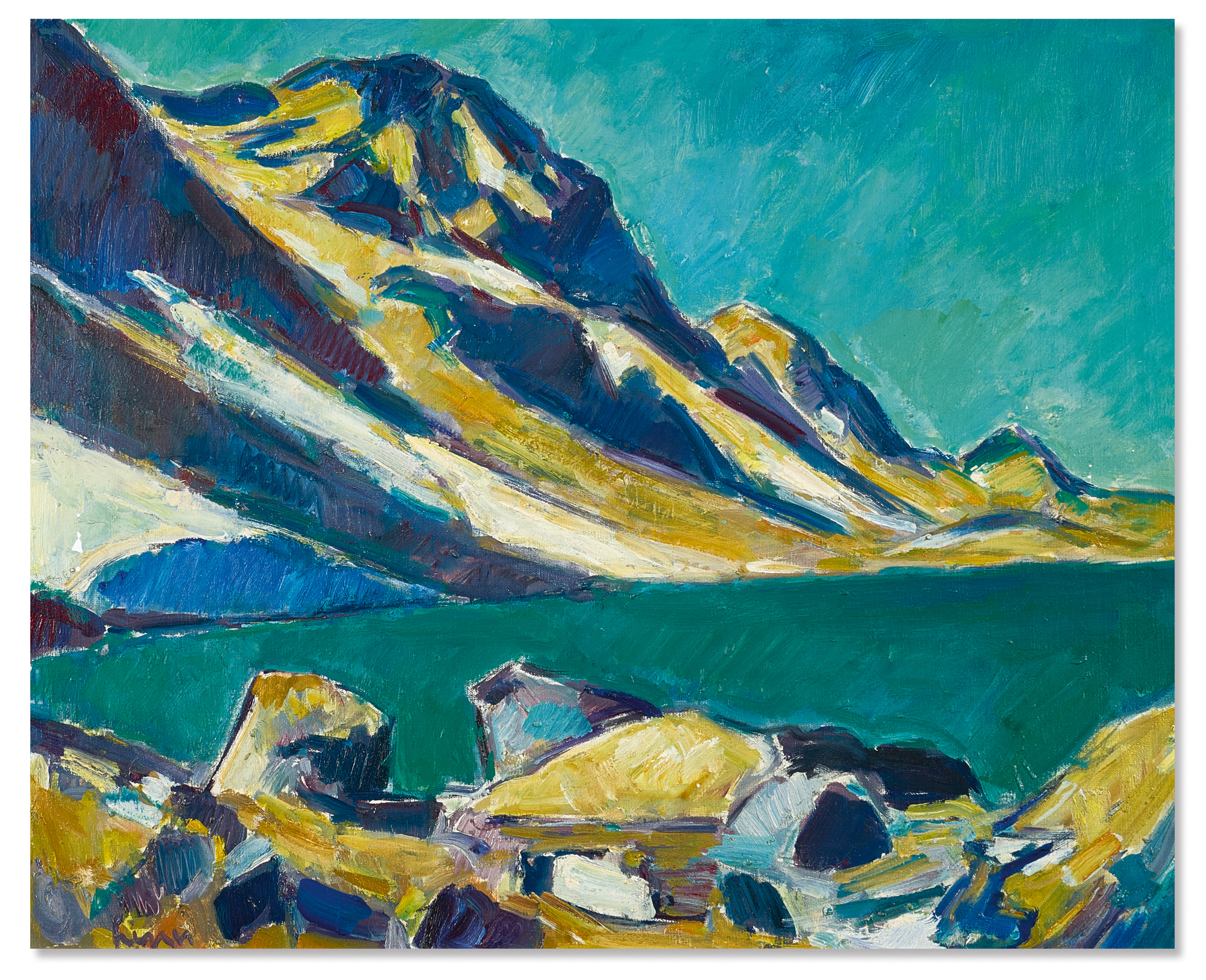 Carl Liner, Flüelapass/Flüelasee