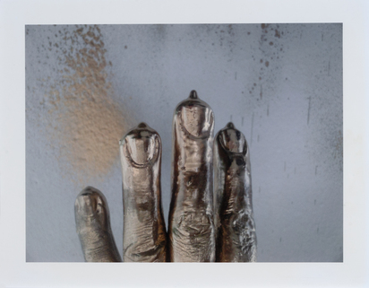 3 Photographs: Larger Than Life; Life Size; Smaller Than Life