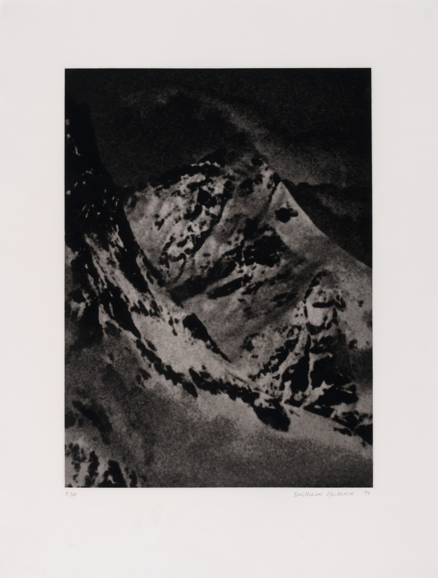 Balthasar Burkhard, Alpen (Alps)