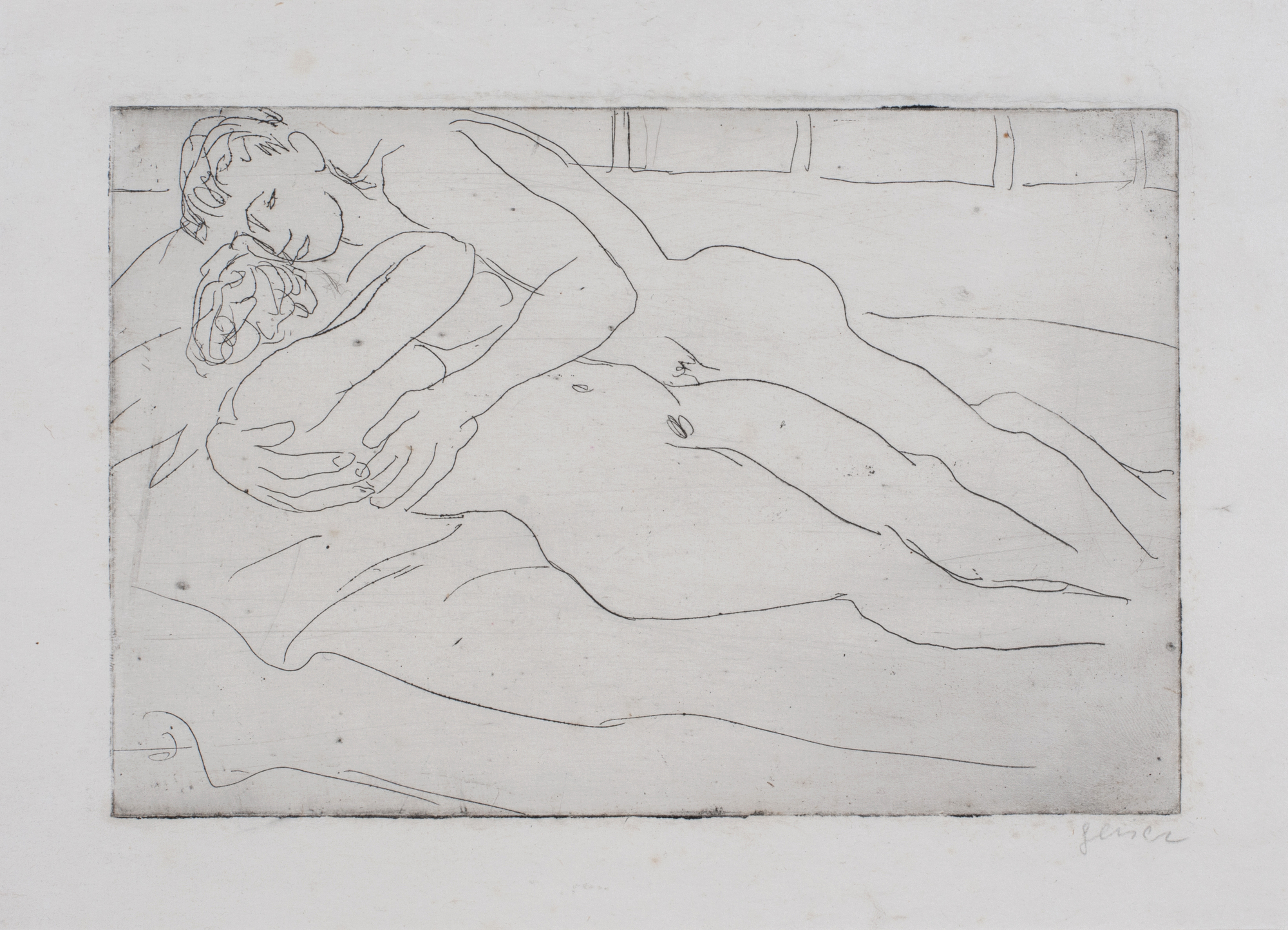 Karl Geiser, Liebespaar