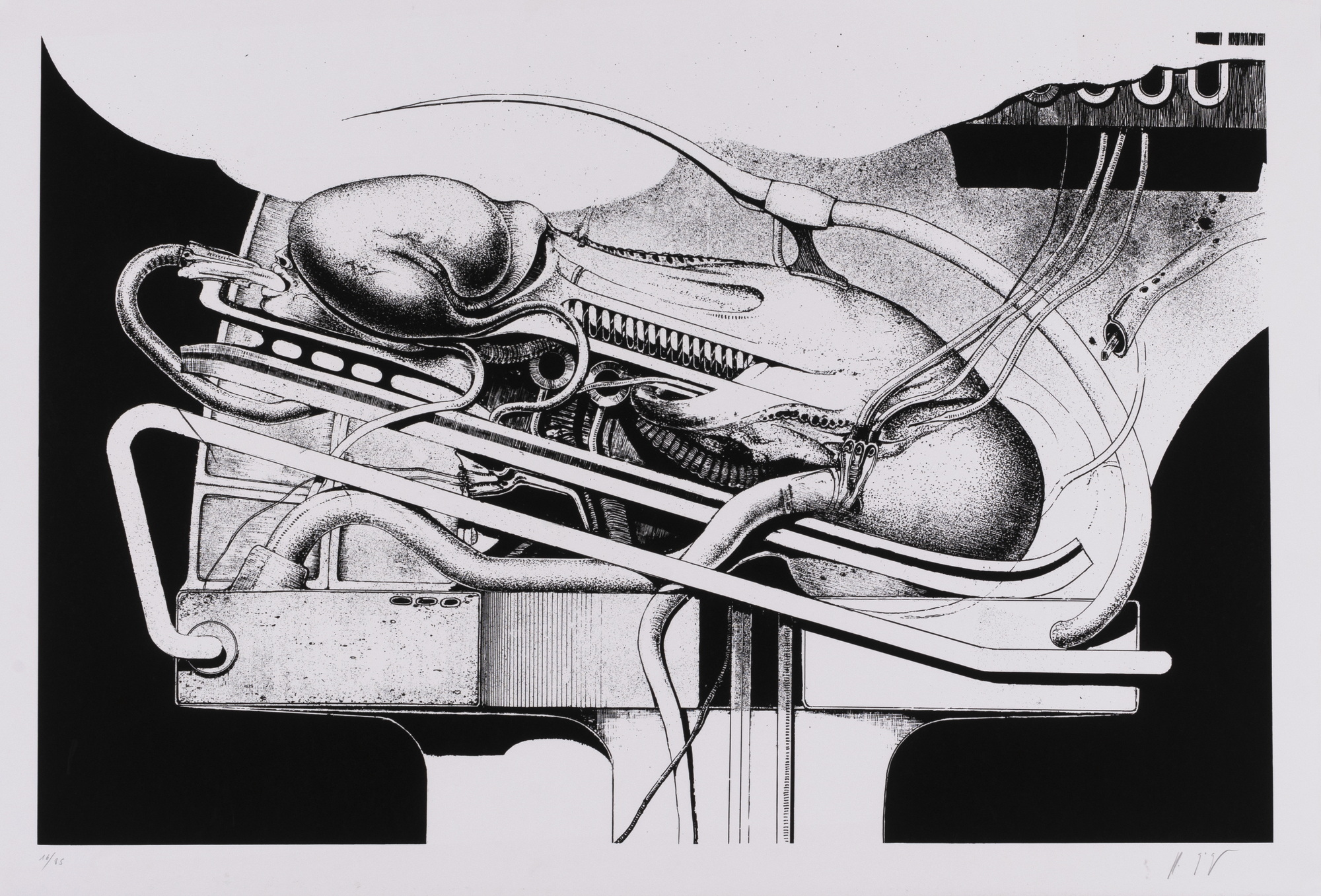 HR Giger, Plan zu Biomechanoid I