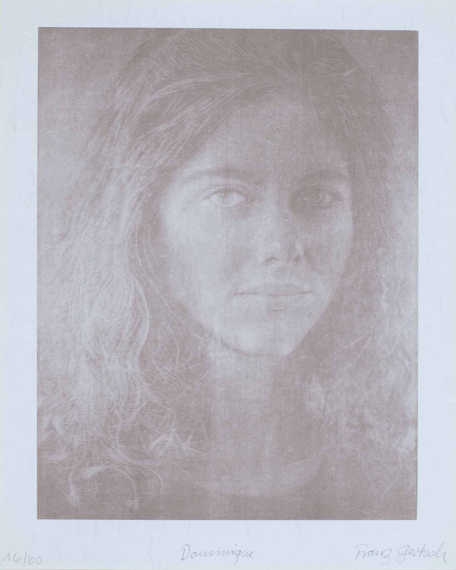 Franz Gertsch, Dominique, aus "5 Bilder"