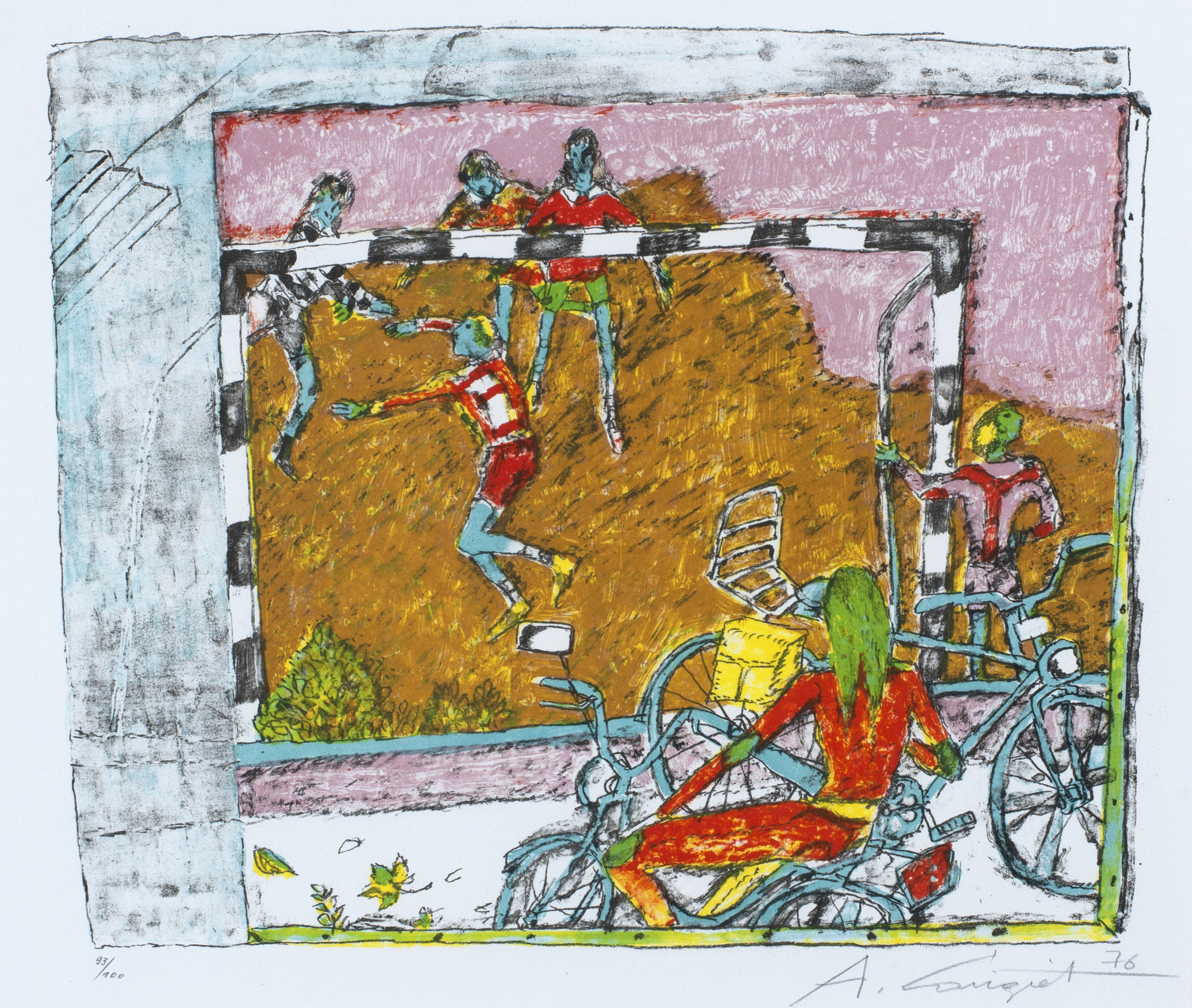 Alois Carigiet, Fussballspiel