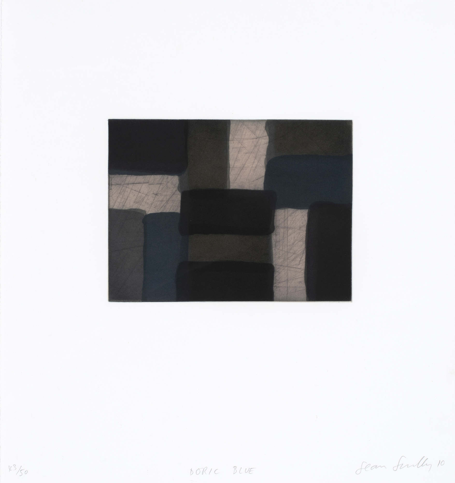 Sean Scully, Doric Blue