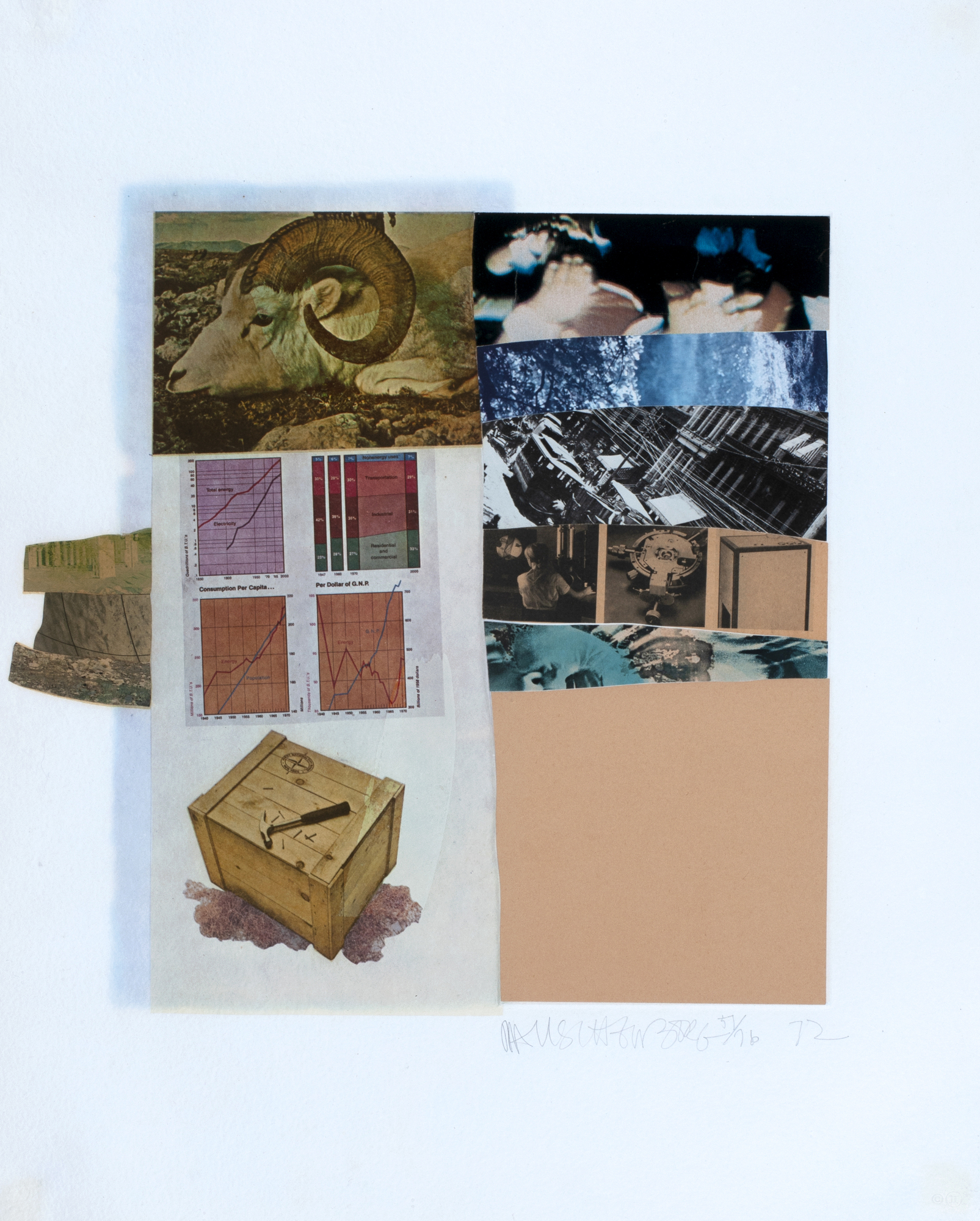 Robert Rauschenberg, Horsefeathers Thirteen I