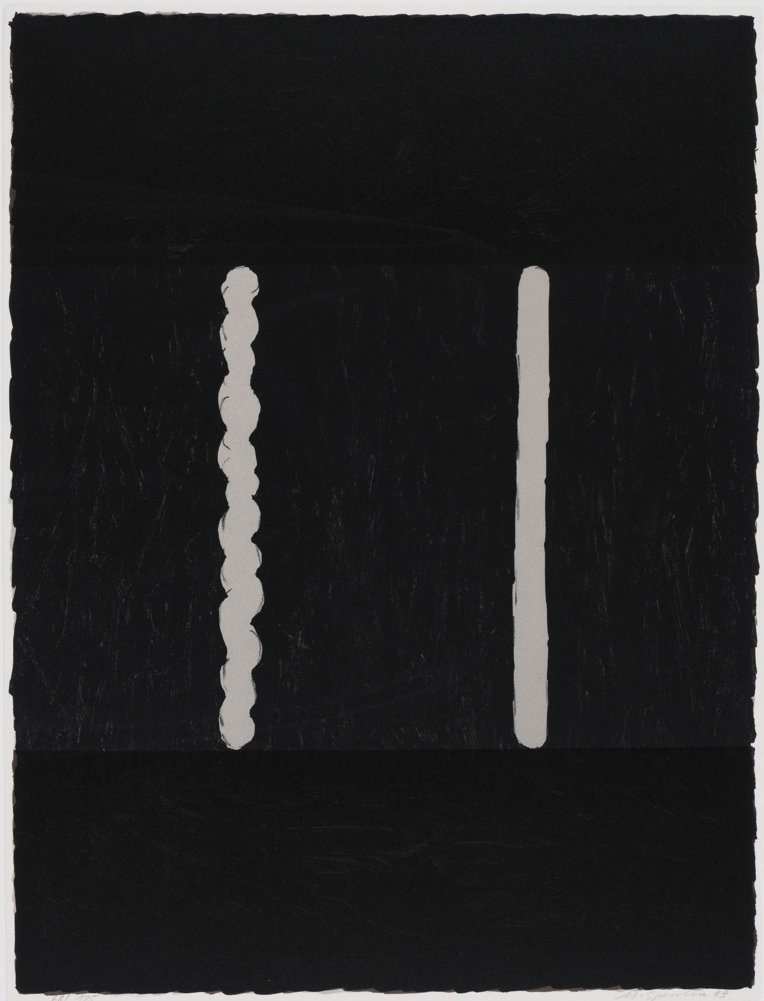 Matias Spescha, Sheet from "Lithographie-Serie, fünfteilig"