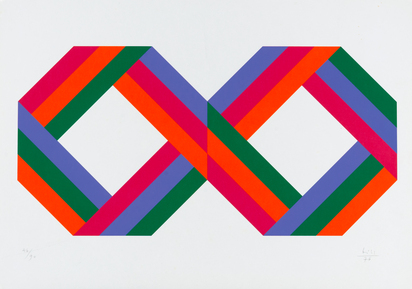 2 Blätter: Ohne Titel, 1976; Ohne Titel