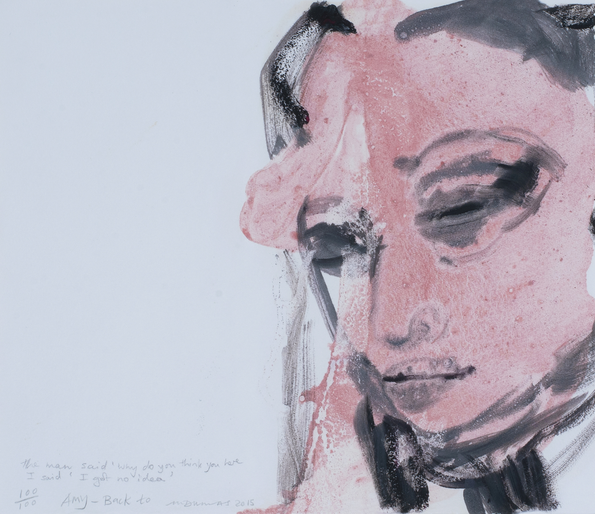 Marlene Dumas, Amy - Back to