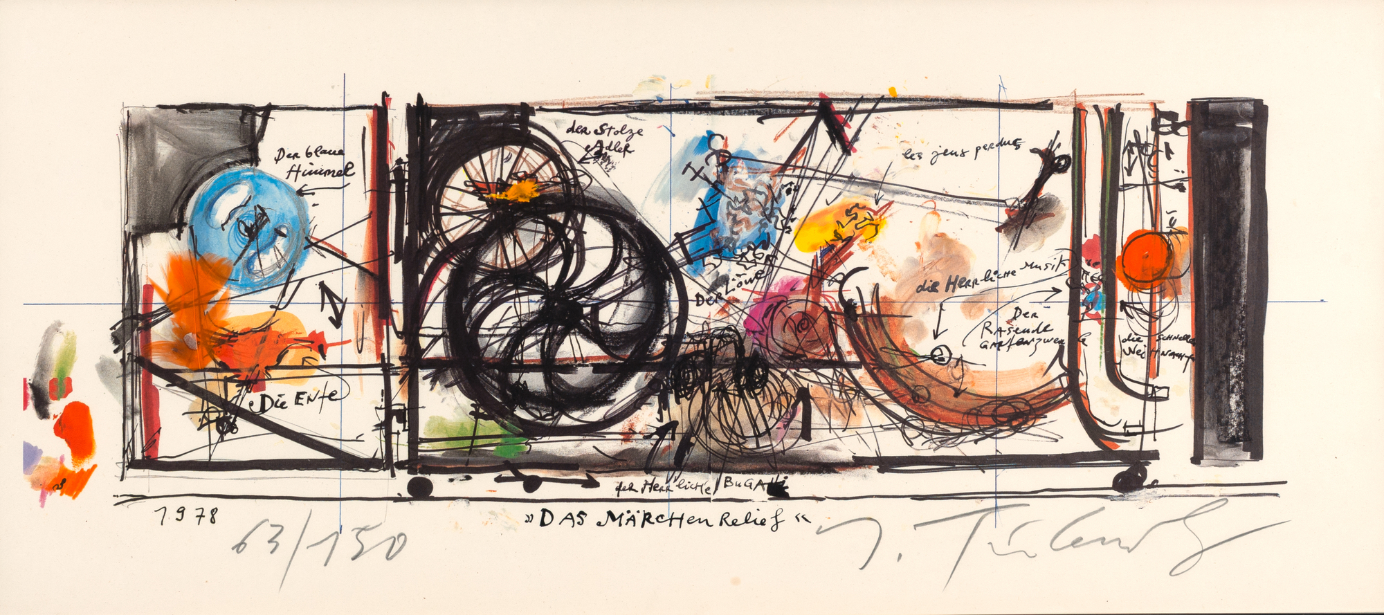Jean Tinguely, Das Märchen Relief