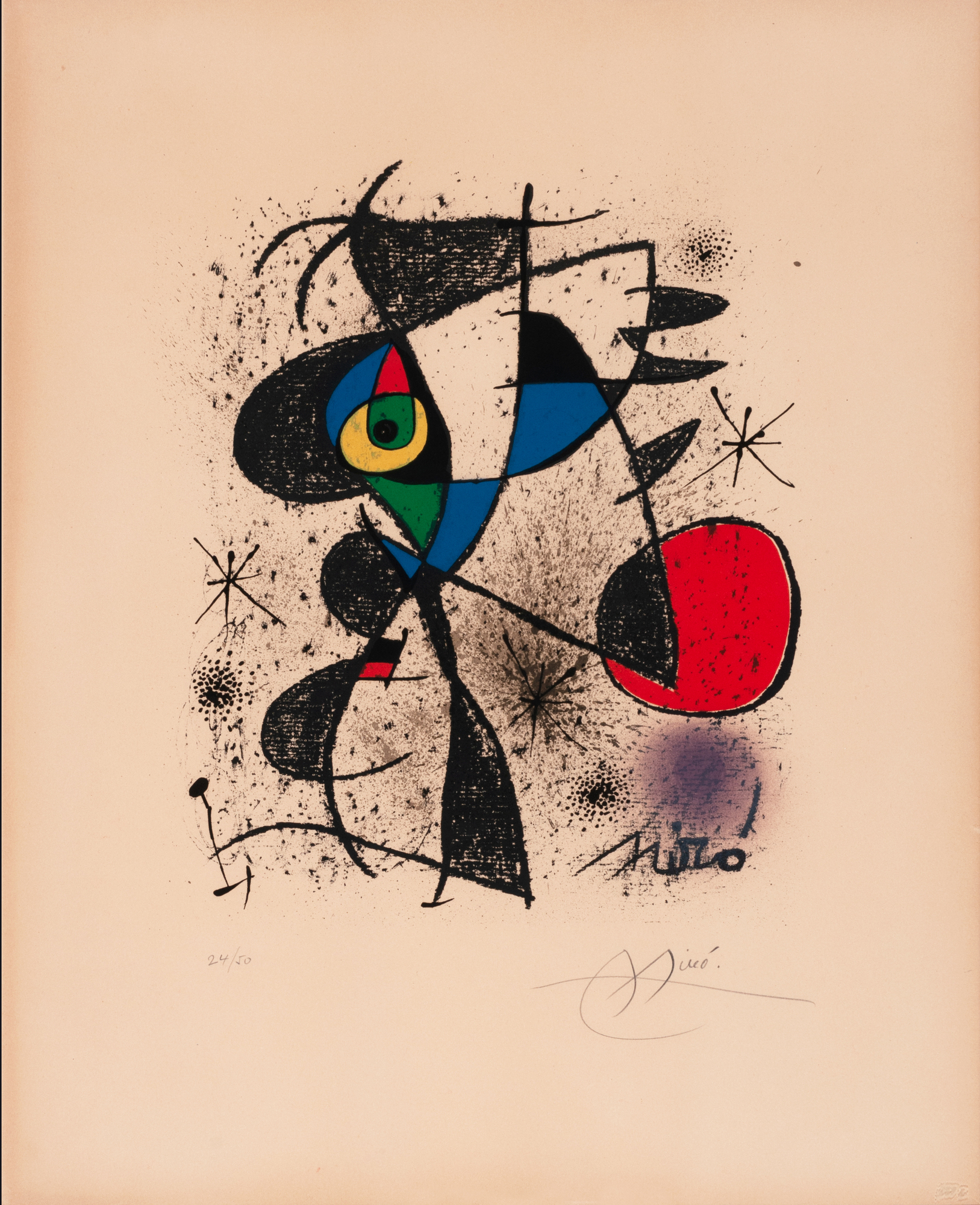 Joan Miró, Blatt aus "Album International"