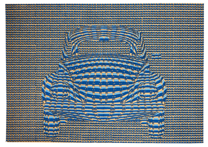 VW Käfer Blau