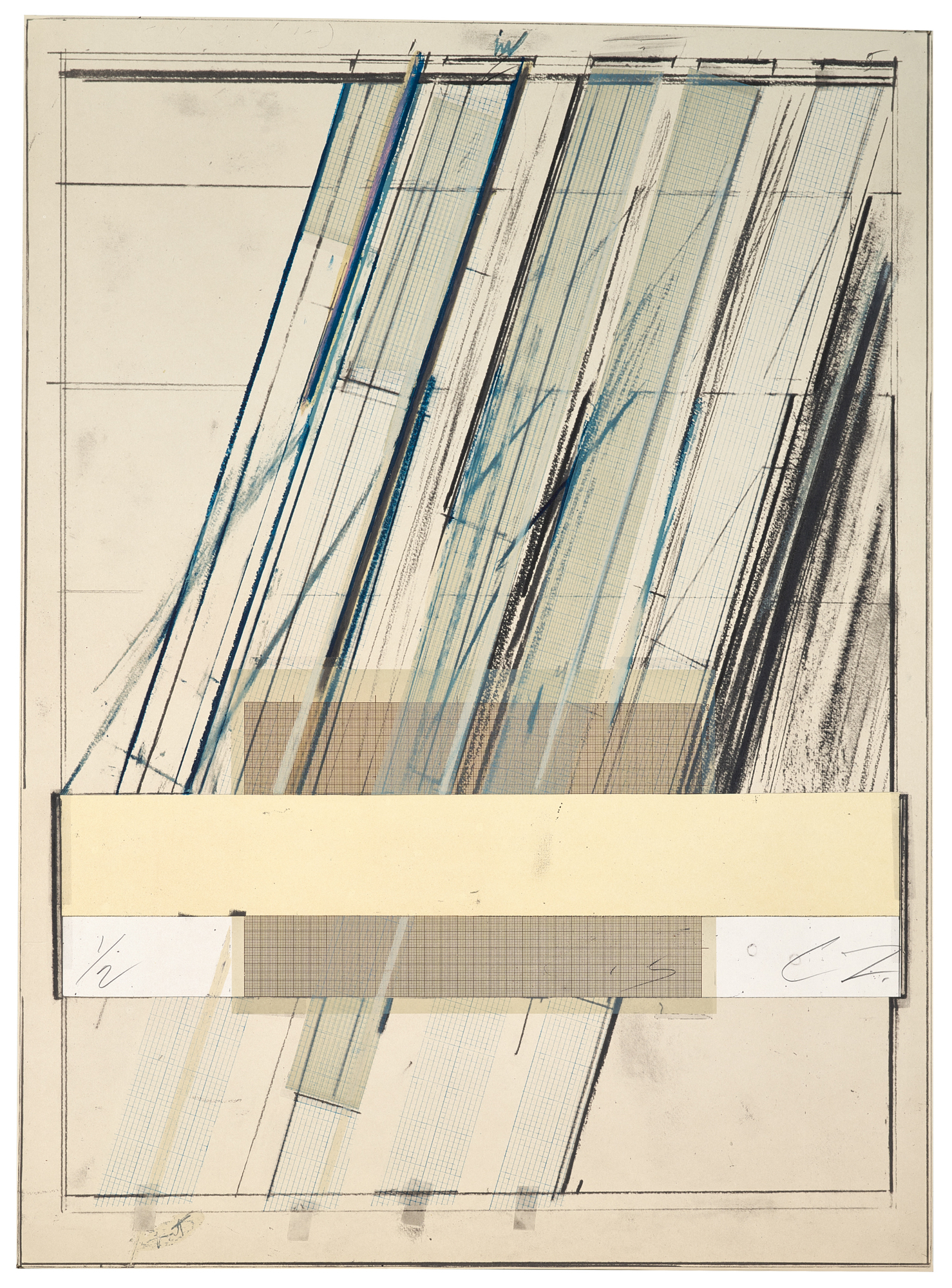 Cy Twombly, Untitled, aus "Hommage à Picasso"