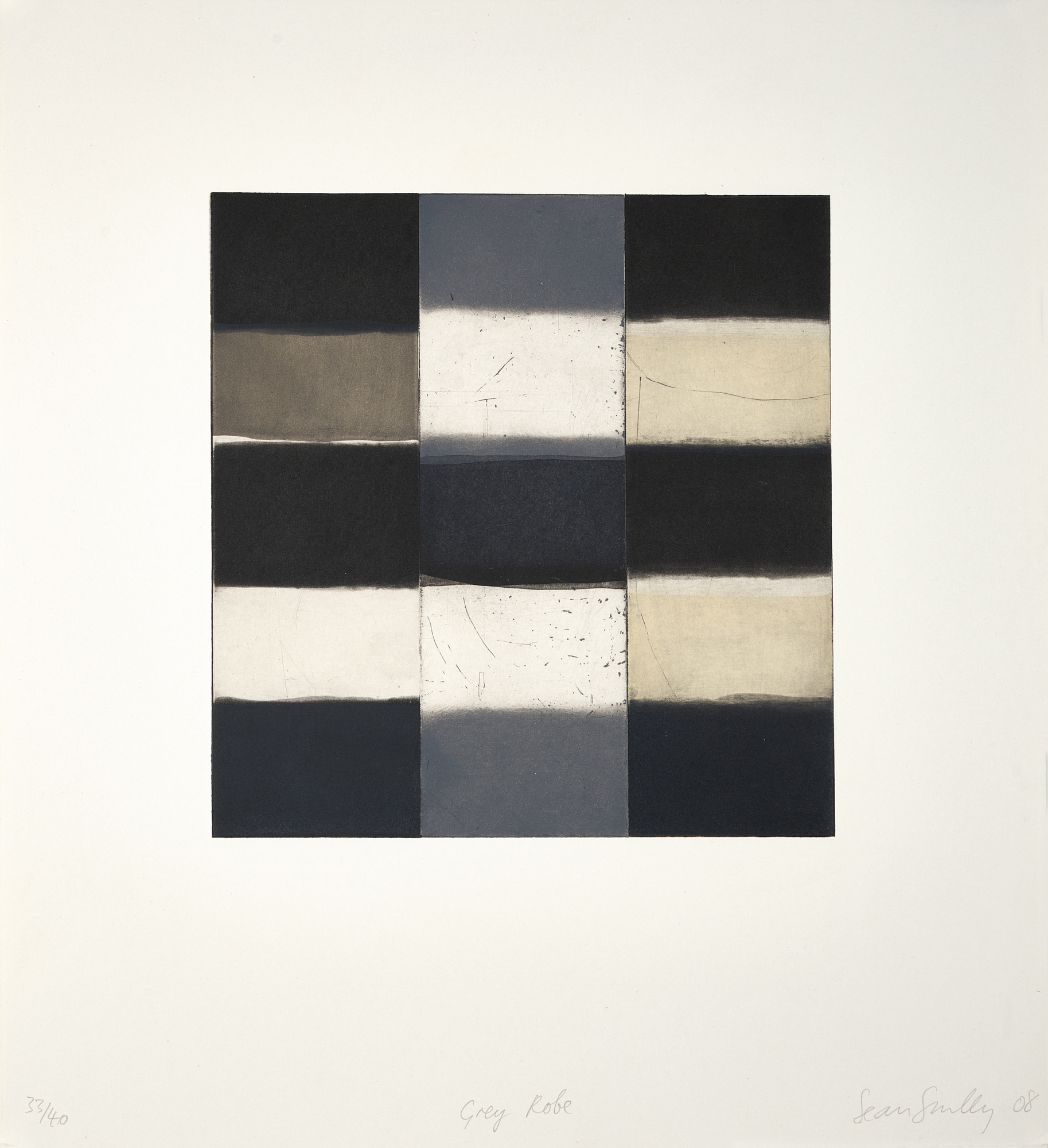 Sean Scully, Grey Robe