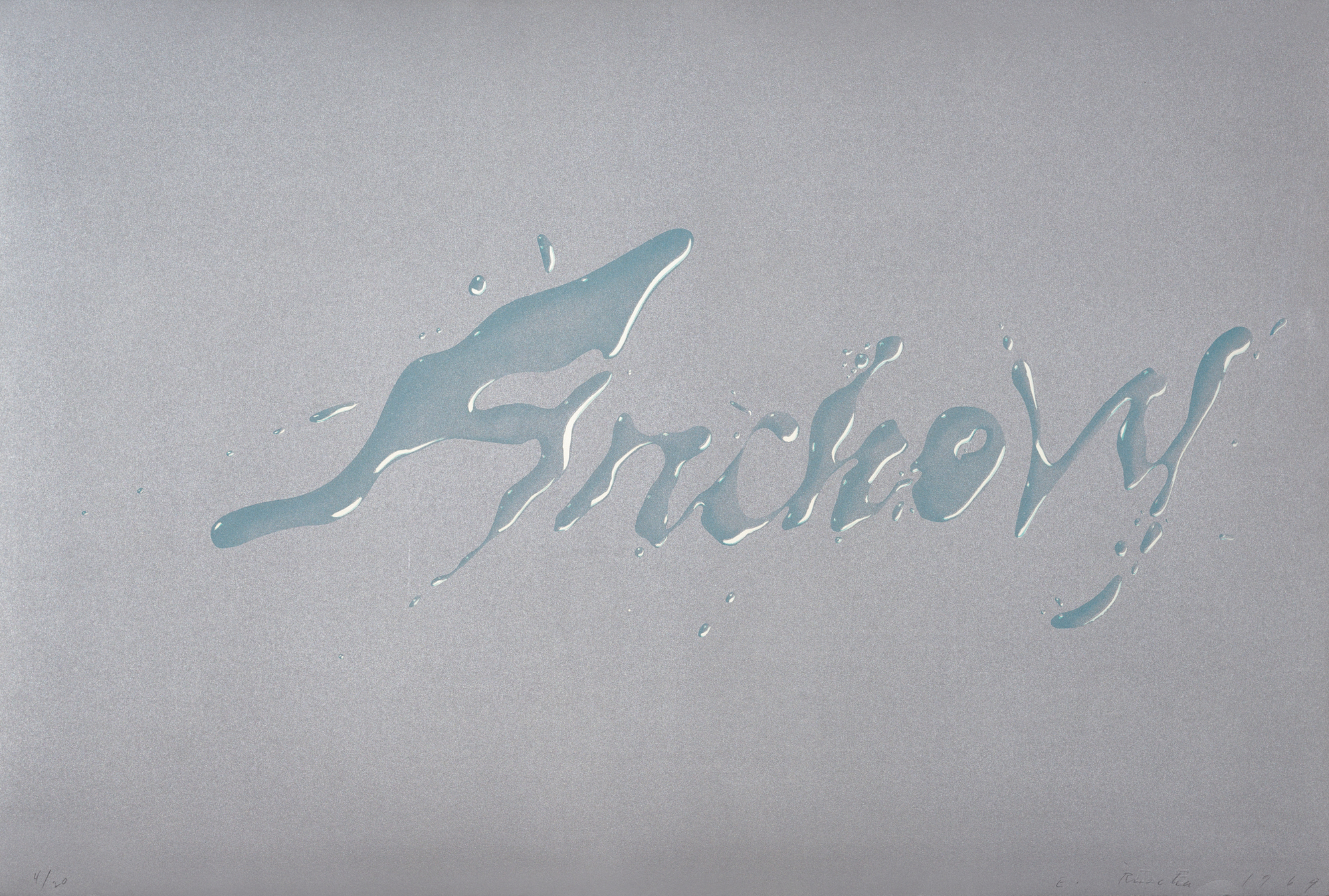 Ed Ruscha, Anchovy