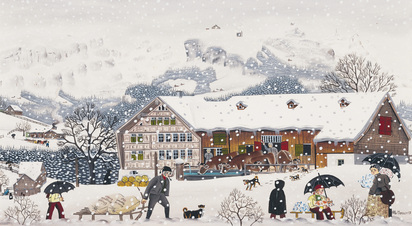 Öberefahre wenn's schneit