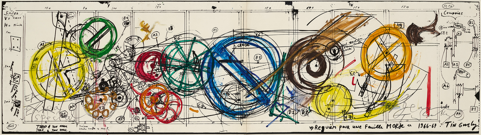 Jean Tinguely, Requiem pour une feuille morte