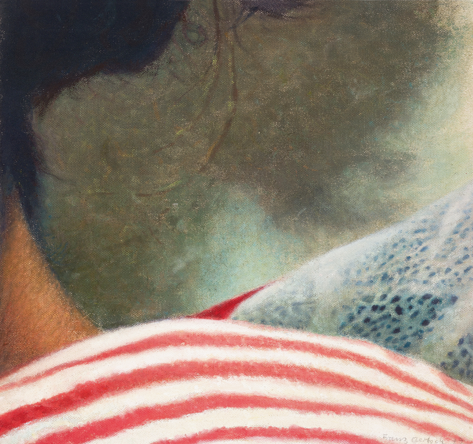 Franz Gertsch, Lucianos Leibchen (Fragment IV)