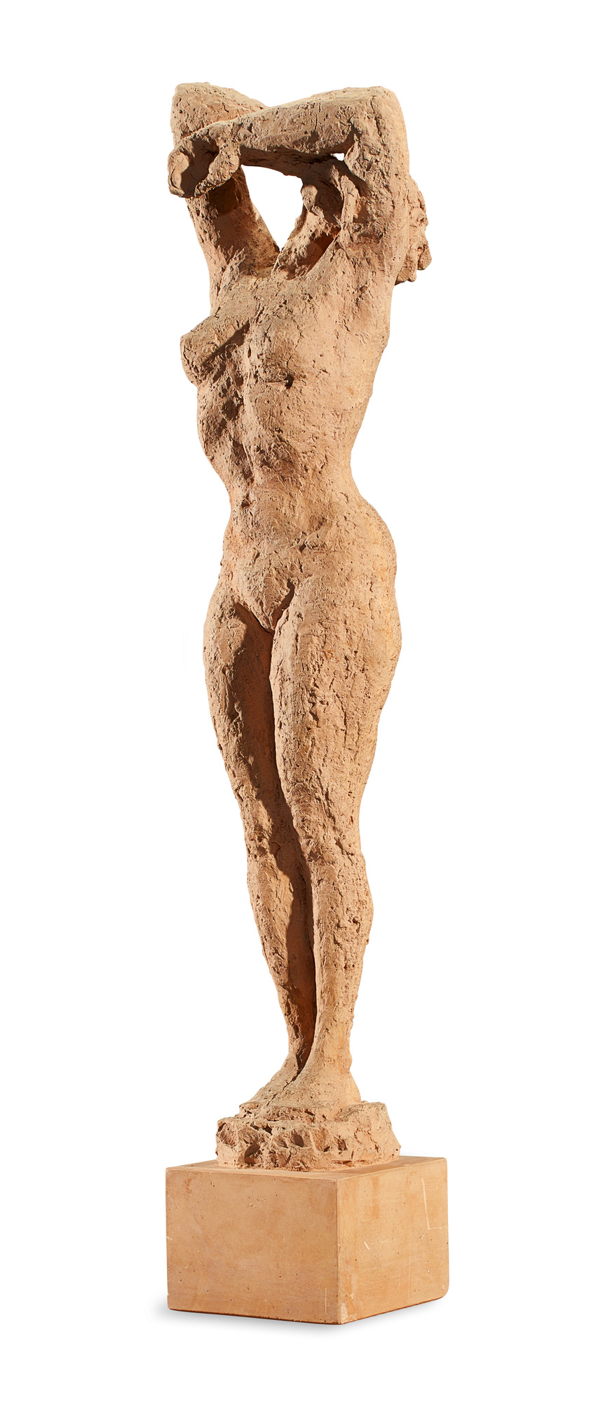 Hermann Haller, Standing Female Nude (Arms in front of the Head)