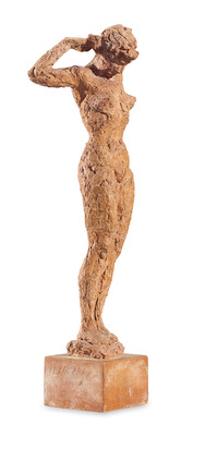 Standing Female Nude (Arms behind the Head)