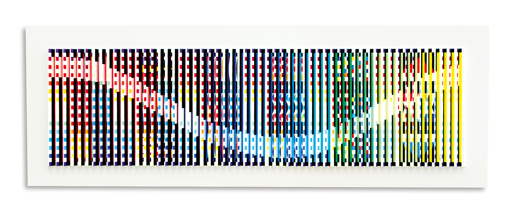 Yaacov Agam, Polymorph Rainbow Rhythm