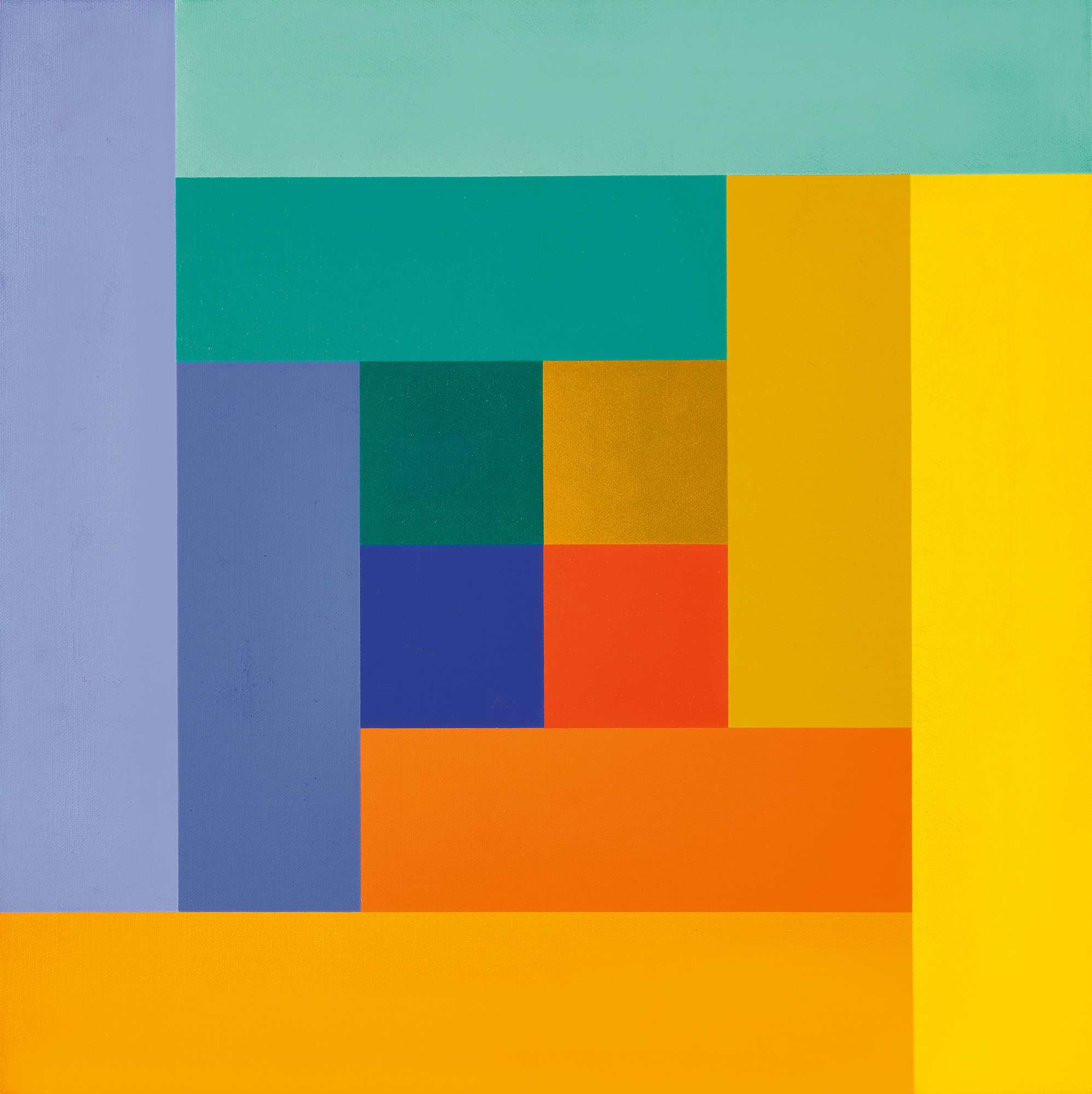 Richard Paul Lohse, Progression von vier gestuften Farben